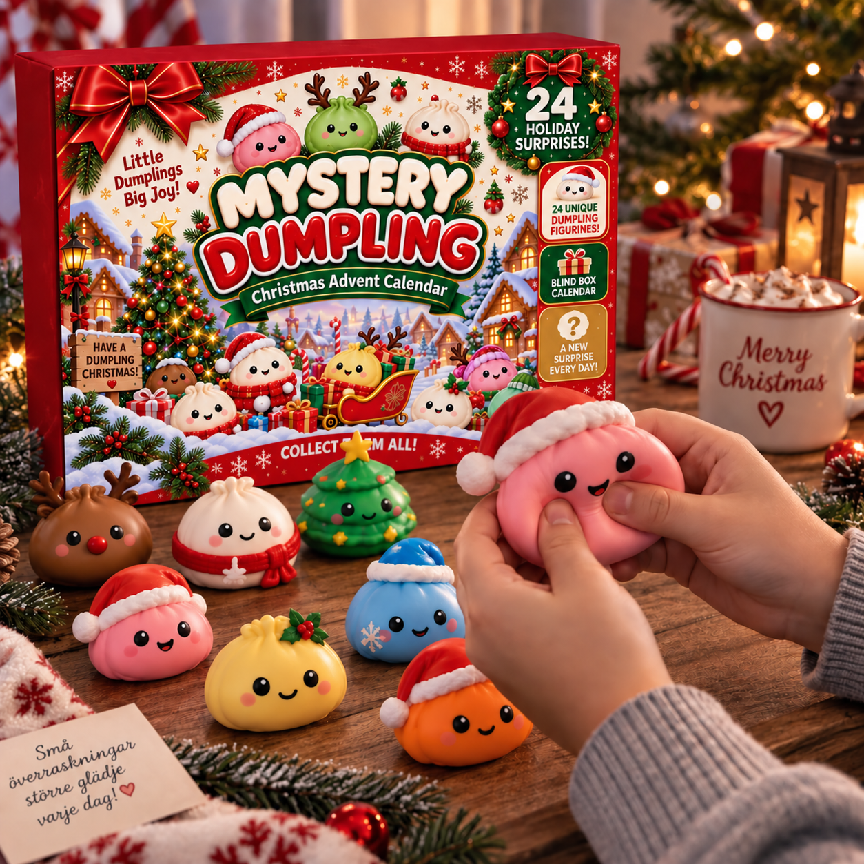 Squishmas™ Joulukalenteri – Lasten suosikki
