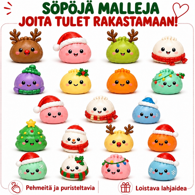 Squishmas™ Joulukalenteri – Lasten suosikki